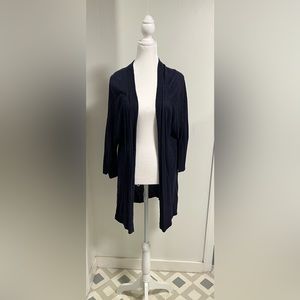 GAP navy semi sheer mid length cardigan smoke free home. Good condition